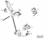 Bosch 3 600 H78 E70 ART 23 ACCU Lawn Edge Trimmer 18 V / GB Spare Parts ART23ACCU